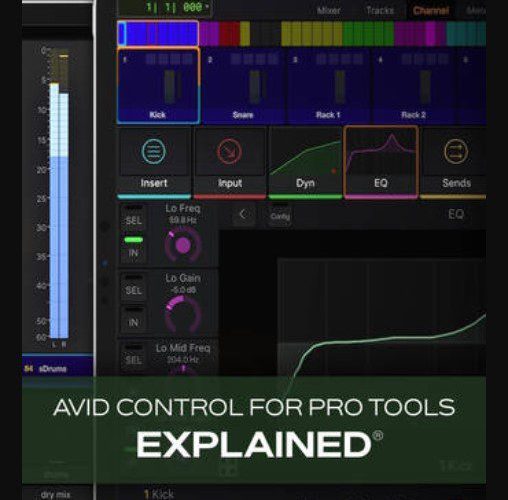 Groove3 AVID Control for Pro Tools Explained