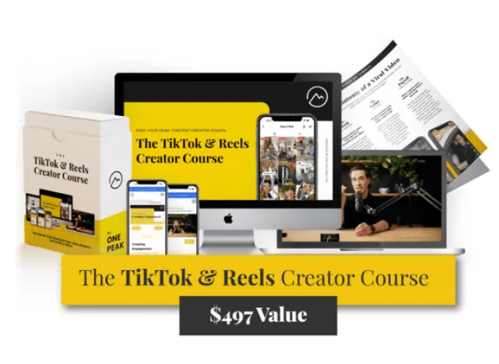 One Peak Creative Agency – The Tiktok and Reels Creator Course