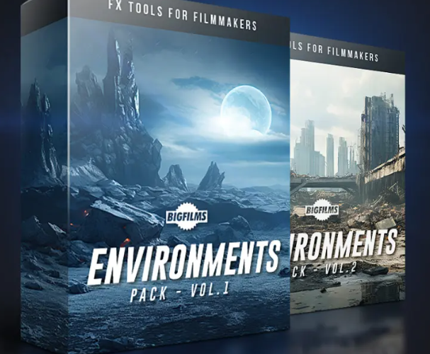 Bigfilms ENVIRONMENTS Pack (Bundle – Vol. 1+2)