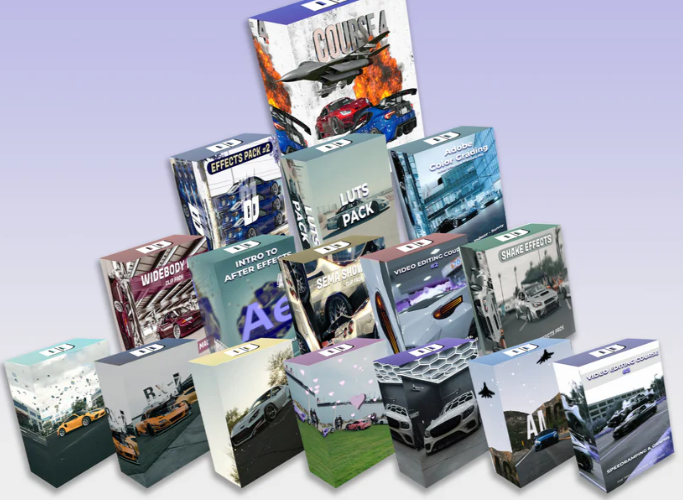 DJordanMedia The Complete Editing Course Bundle Pack