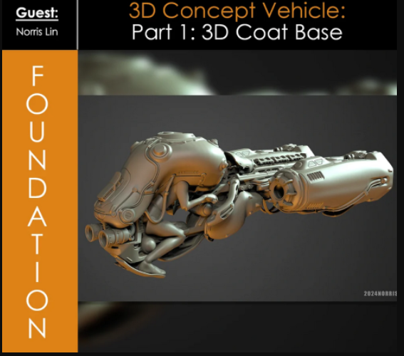 Foundation Patreon – 3D Concept Vehicle – Part 1 with Norris Lin