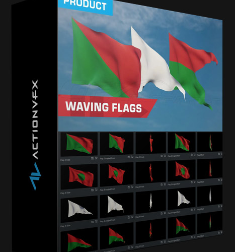 ACTIONVFX WAVING FLAGS