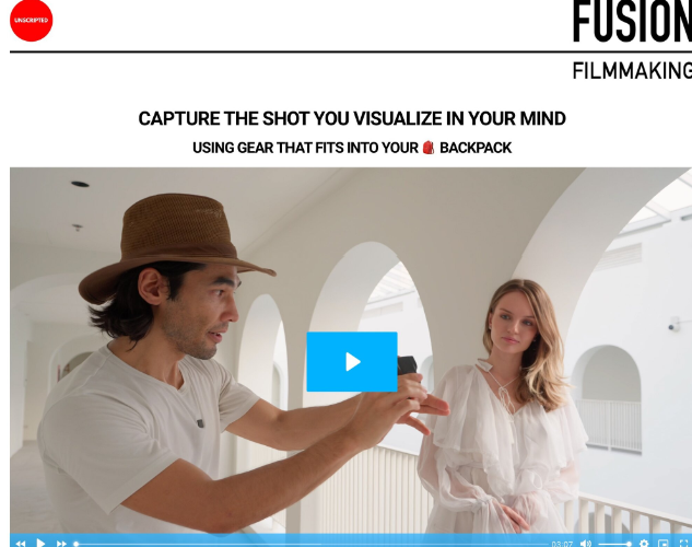 Brandon Li – Fusion Filmmaking Online Course