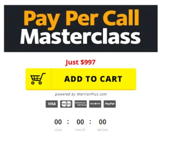 James Renouf and Dave Espino – Pay Per Call Masterclass