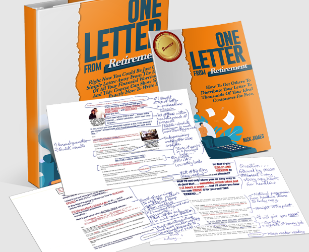 Just One Simple Letter Away From The End Of All Your Financial Worries…And I Can Show You How To Write It!