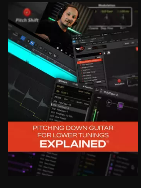 Groove3 Pitching Down Guitar for Lower Tunings Explained 