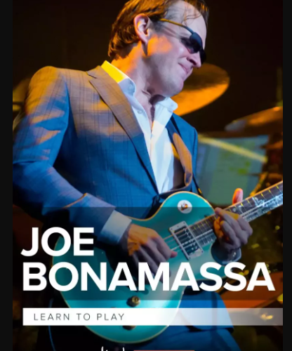 Lick Library Learn To Play Joe Bonamassa