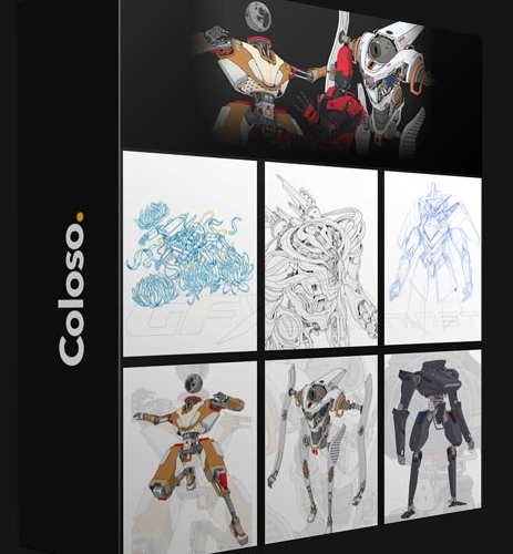 Coloso – Intro to Mech Drawing for Sci-Fi Illustration (Kenn Yap)