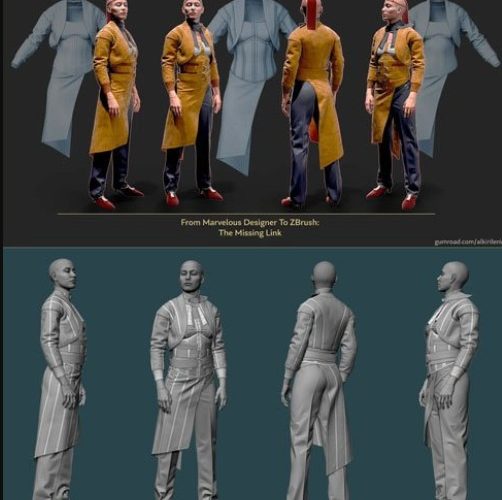 Aleksandr Kirilenko – From Marvelous Designer To ZBrush: The Missing Link