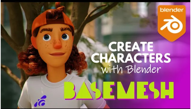 CGCookie – Basemesh | Create Stylized Characters Quickly With Blender