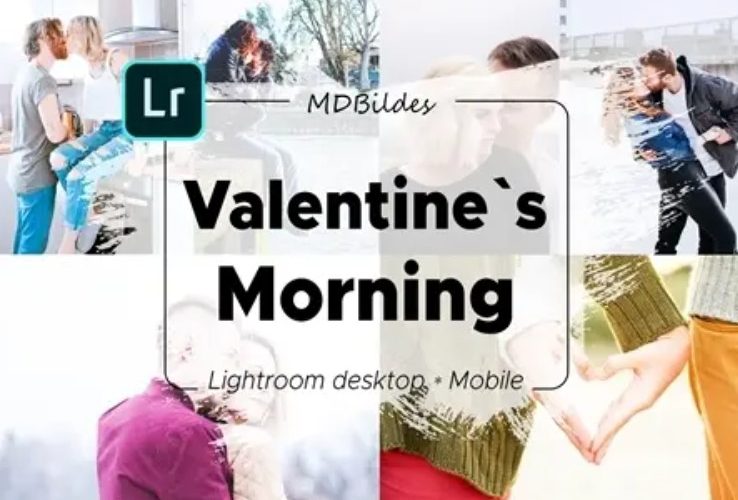 CreativeMarket – 5 Lightroom Presets Valentines Day 4423211