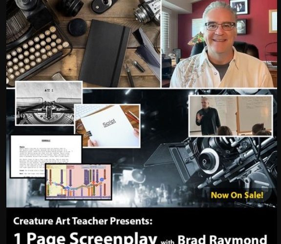 Creature Art Teacher – 1 Page Screenplay: Story & Screen Writing