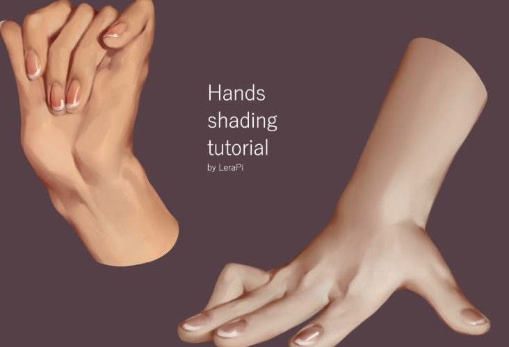 Gumroad – Aleriia_V – Tutorial – how I shade hands