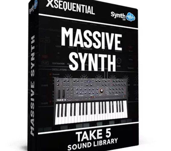 Synthonia LDX174 - Massive Synth - Sequential Take 5 ( 66 sounds )