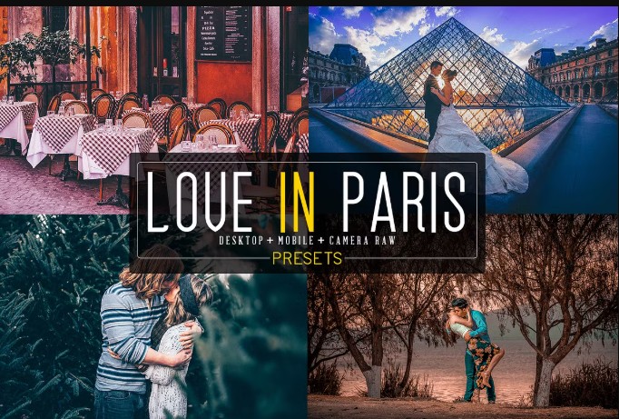 CreativeMarket – 20 Love In Paris LR+DNG+ACR Presets – 4213317